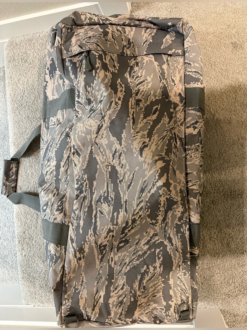 Camo Tactical Duffle Bag - Olive Green